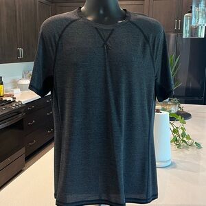 lululemon athletica Charcoal Short Sleeve Tee